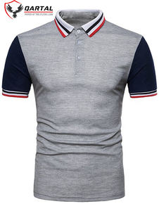 T-shirt décontracté pour homme 2021, coupe ajustée, en tissu tricoté de haute qualité, imprimé avec logo personnalisé, motif uni, écologique - Product Image 6