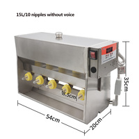 Machine d'alimentation pour cochon, en acier inoxydable, 15l/20l, à Double face, à température constante, mangeoire automatique pour cochon, lait