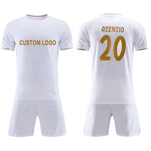 เสื้อฟุตบอลผู้ชายแบบขายส่ง ปรับแต่งได้ คอวี โพลีเอสเตอร์ 100% แห้งเร็ว ระบายอากาศดี แขนสั้น - Product Image 1