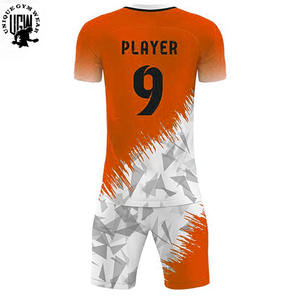 เสื้อฟุตบอลขายส่งสำหรับผู้ชายและผู้หญิง ทีมและนักเตะ ชุดกีฬาสำหรับผู้ใหญ่ ผลิตจากโพลีเอสเตอร์/ผ้าฝ้าย ระบายอากาศได้ดี ซับเหงื่อ ทรงสปอร์ต - Product Image 6