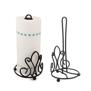 Soporte de pañuelos de Metal para mesa de alambre redondo negro, servilletero indio clásico de lujo, soporte de pañuelos de diseñador de última llegada - Product Image 6