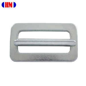 Steel Stamped Adjuster with Bar Harness Buckle Zinc Plated 18kN Breaking Strength - Product Image 1