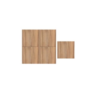 600x600mm กระเบื้องปูพื้นห้องครัวดีไซน์เรียบง่ายสีขาวเป็นสีเทา - Product Image 4