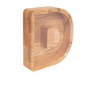 Salvadanaio in Legno a Forma di Lettera <span class=keywords><strong>B</strong></span>, <span class=keywords><strong>Banca</strong></span> delle Monete a Forma di <span class=keywords><strong>B</strong></span>, Salvadanaio a Forma di Lettera <span class=keywords><strong>B</strong></span> - Product Image 5