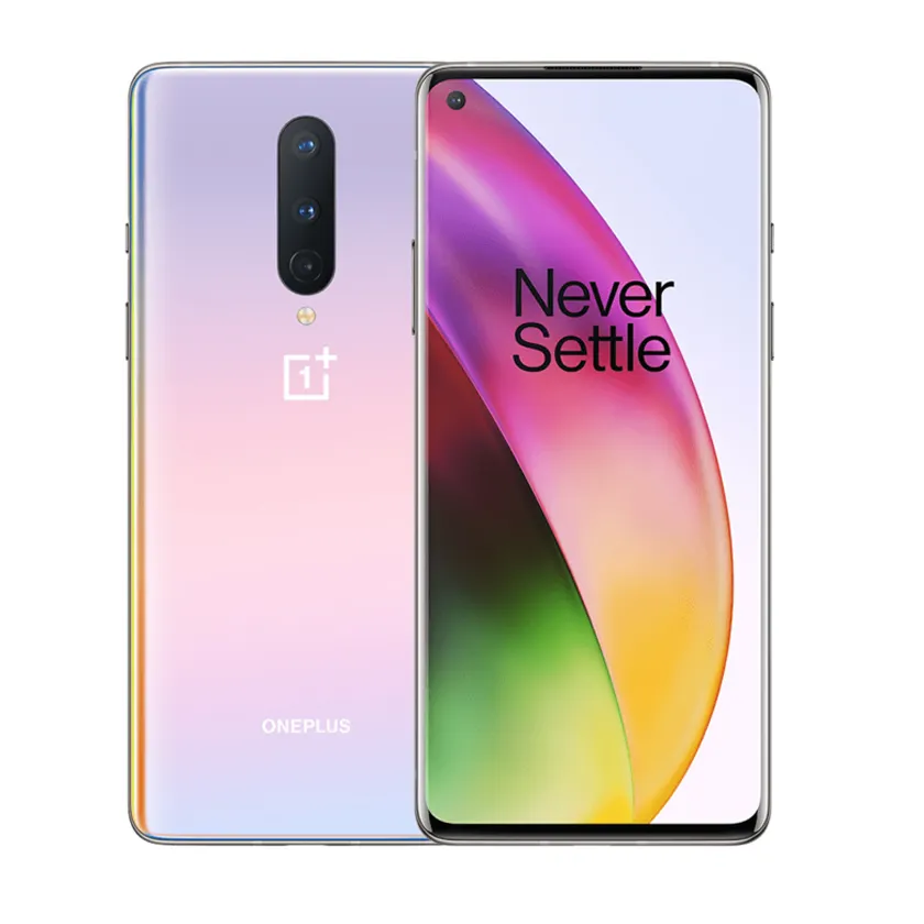 Global ROM Oneplus 8 5G Mobile Phone 8GB 128GB 6.55" 90Hz Snap 865 48MP 30W 4300mAh Android 10 NFC 5G phone