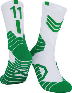 Unisex Custom Made Anti-Slip Cotton Blend <b>Socks</b> Embroidered Logo Gym <b>Training</b> Casual Fashion Designs Custom Colors Sublimated - Product Image 1