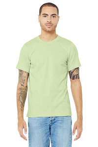 100% Airlume Peigné et Ring-Spun Coton T-shirts Bella + Toile Unisexe Heather CVC T Shirt - 3001CVC DUSTY BLUE TShirts - Product Image 4
