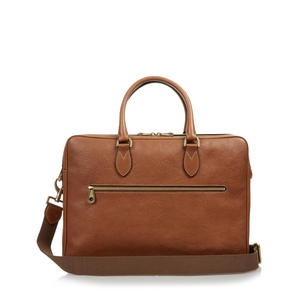 2020กระเป๋าเอกสารหนังสำหรับผู้ชายคุณภาพสูงขนาด15.6นิ้วแบบพกพาและมีสไตล์ด้วยราคาโรงงานหรูหรา - Product Image 3