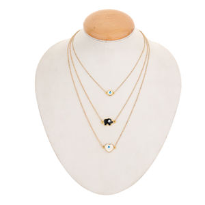 Collier multi-rangs pour femmes, ras du cou, à la mode africaine, bijou Style, 2020 - Product Image 2