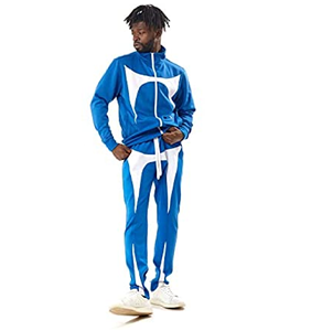 ชุดเสื้อกันลมสำหรับผู้ชาย,ชุดวิ่ง Venom 2ชิ้นเสื้อกันลมแบบเต็มตัวชุดวอร์มมีซิปด้านหน้า - Product Image 3