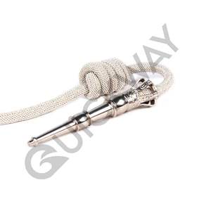 Uniforme de vestido ceremonial Aiguillettes de alta calidad, Aiguillettes personalizados con puntas de Metal plateado 2025 - Product Image 1