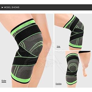 Customized Color Adjustable Compression Workout Gym Squats <b>Knee</b> <b>Support</b> <b>Straps</b> Wraps For Online Sale - Product Image 3