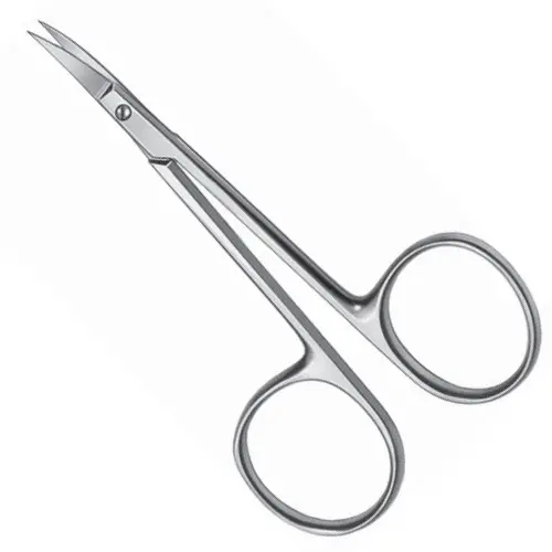 BONN MODEL EYE SCISSORS CURVED EXTREMELY DELICATE 9 CM Ophthalmic Eye ENT Instruments Stainless Steel