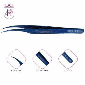 Pincettes d'extension de cils violets en forme de Point C, nouvelle arrivée de pincettes d'extension de cils, pincettes d'extension de cils - Product Image 2