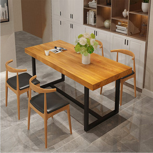 <strong>Used</strong> Restaurant Furniture Outdoor <strong>Dining</strong> Room Table <strong>Set</strong> <strong>4</strong> Wonderful Wooden <strong>Dining</strong> <strong>Chairs</strong> Attractive Modern <strong>Dining</strong> Table Oak - Product Image 3