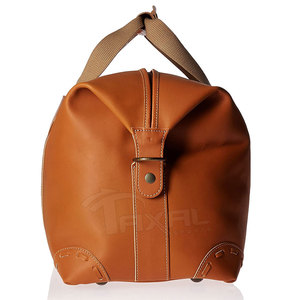 Sac de sport unisexe en plein air pour le fitness et le sport fabriqué sur mesure avec du cuir véritable de haute qualité Design dernier cri - Product Image 4