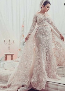 Nuevo y Elegante Vestido Caftán para Mujer, Traje de Boda Pakistaní, Caftán con Cuentas de Cristal y Pedrería - Product Image 2