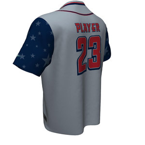 Camisetas de béisbol promocionales personalizadas al por mayor, jersey de béisbol sublimado personalizado barato - Product Image 4