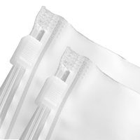 Sacs Ziplock Transparents en LDPE en Gros, Sacs d'Emballage en Plastique Clair Imperméables avec Fermeture Éclair