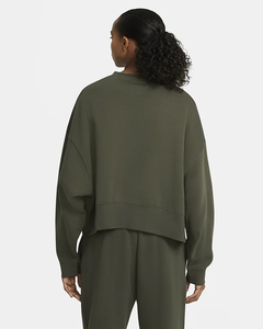 OEM 2021 Sweat-shirt à manches longues de haute qualité, col rond, uni, vêtements streetwear pour femmes, sweat-shirt personnalisé à manches longues - Product Image 2