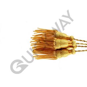 Borlas Metálicas de Hilo Bullion Francés - Proveedor de Decoración de Prendas con Color y Tamaño Personalizados en Pakistán - Product Image 6