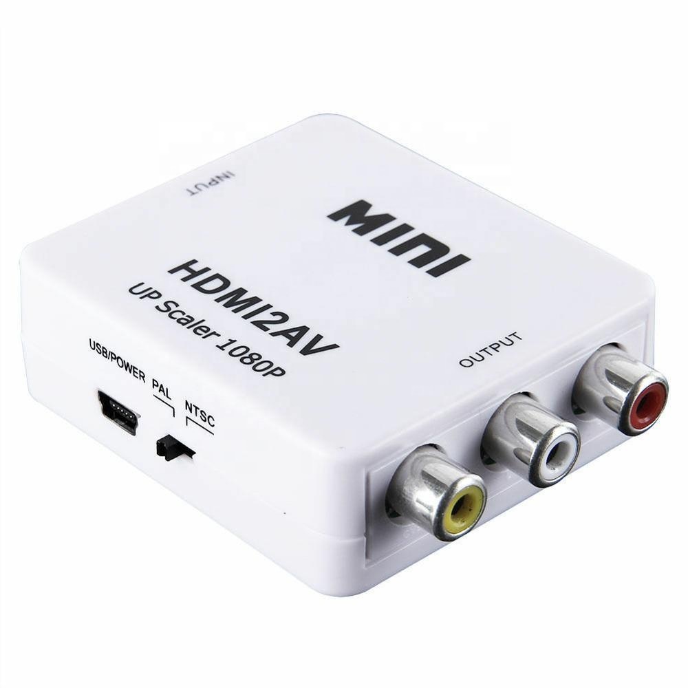 1080P HDMI Để AV Composite RCA CVBS Âm Thanh Đầu Ra Video Chuyển Đổi Tín Hiệu Chuyển Đổi RCA Splitter