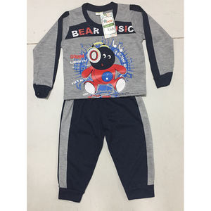 Traje Infantil a Juego de Color, Trajes de Ropa Infantil con Estampado, Traje de Niño - Product Image 6