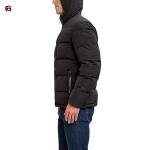 Veste bouffante pour hommes, vêtements d'extérieur chauds, fermeture éclair, manches longues, Logo personnalisé, bon marché, nouvelle tendance, à la mode, - Product Image 5