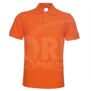 Venta al por mayor de logotipo y diseños personalizados de impresión de verano Casual en blanco de manga corta hombres Polo - Product Image 1