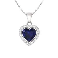 Saphir bleu naturel non chauffé, pierre précieuse ovale en forme de cœur, 1,25 carat, 7 mm, Madagascar, fournisseur mondial pour la bijouterie
