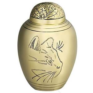 American Style Etched Pet Cremation <b>Urns</b> Factory Price Wholesale <b>Dog</b> Cat <b>Urns</b> for Pet Memorial in India Funeral Supplies - Product Image 1