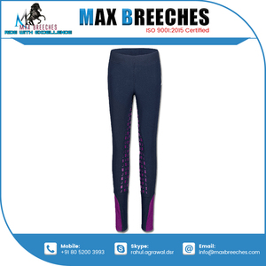 Pantalones deportivos ecuestres para niños de alta calidad, recién llegados, venta al por mayor, Impresión de silicona, productos económicos para caballos - Product Image 3