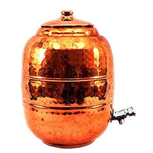 Copper Printed Copper <b>Water</b> <b>Cooler</b> Multi <b>Cooler</b> with Stand Fashionable Trending Design New Arrivals - Product Image 4