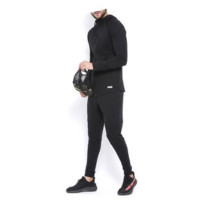 Kliou — survêtement de Jogging à manches longues, en coton polaire, avec capuche et poches à fermeture éclair, Design simple, personnalisé, nouvelle tendance - Product Image 4