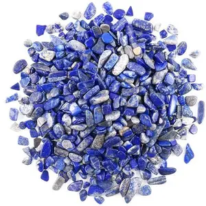 Vente en gros de copeaux de lapis lazuli naturels de qualité supérieure, puces d'agate de guérison et de pierre naturelle, puces de décoration pour la maison