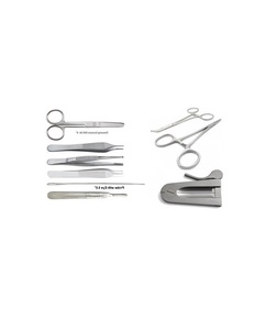 Ensemble de chirurgie 6,2 pièces, Set de chirurgie de pansement fabriqués en acier inoxydable allemand - Product Image 6