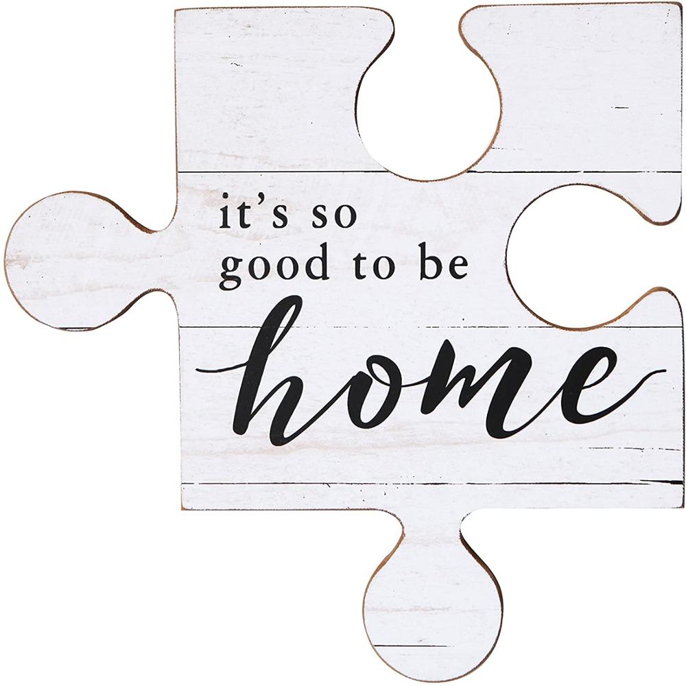 Вдохновляющие деревянные головоломки, настенные таблички, знаки с цитатами