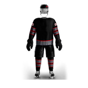 Manufacturer Men's Ice Hockey Uniform Polyester Made Ice Hockey Uniform Sets - Product Image 6