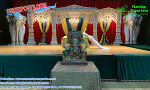 เครื่องประดับเส้นใยสไตล์ตะวันตก,ของตกแต่งเวทีงานแต่งงานสไตล์แคนาดาคาลการีสำหรับตกแต่งเวทีงานแต่งงาน - Product Image 4