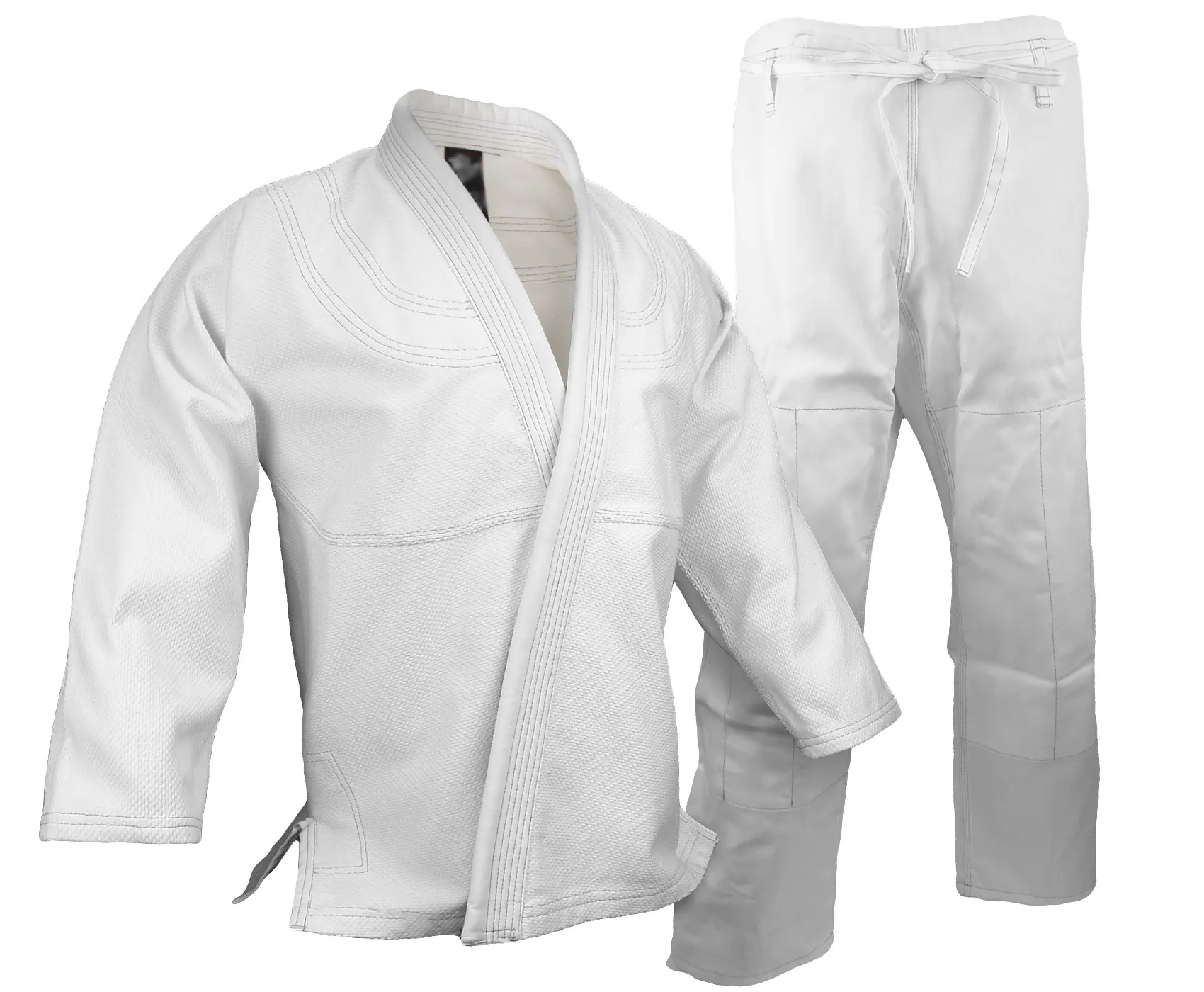 Custom Logo 100% Katoen Kids Bjj Gi Brazilian Jiu Jitsu Gi Uniform Kimno Jeugd Gratis Witte Riem Ultra Licht Bjj kimono Gi