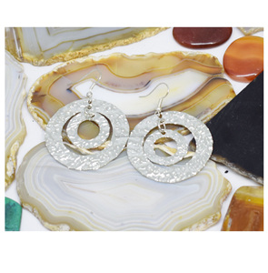 Summer 2026 Chinese new year accessories butterfly <b>tungsten</b> earring jewelry Silk Dress Oxidized Tribal silver jewelry - Product Image 4