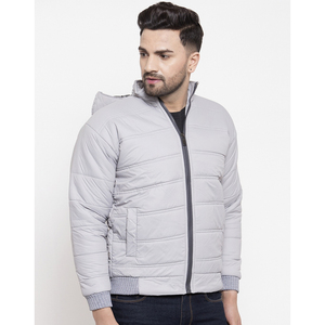 Wholesale Latest Design Hooded Bomber Jacket Soft <b>Shell</b> <b>Light</b> Cotton Filled for Men Polyester Bubble Puffer Winter - Product Image 3