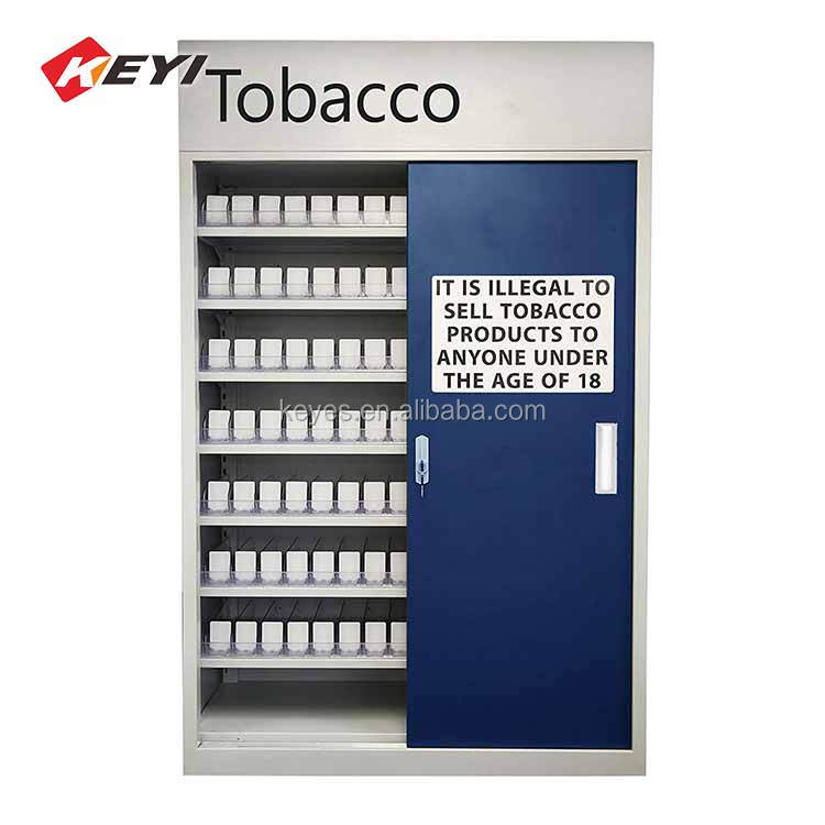 tobacco gantry cabinet RDH600P Smart Navarra Retail Systems Tobacco Display Rack Trends for