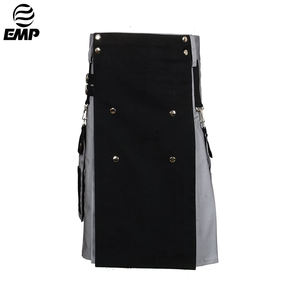 <b>Top</b> Sale Custom Logo Men's Scottish Utility Kilts Stainless Steel Cotton <b>Khaki</b> HARP Fashionable Styles Wholesale Service - Product Image 1