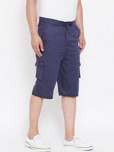 Nouveaux shorts cargo décontractés pour hommes, 100% coton, impression numérique, respirants, pour la plage et la salle de sport - Product Image 2