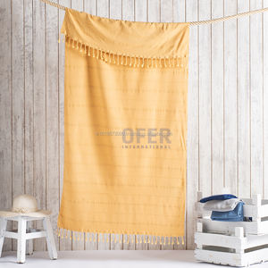 Toalla Peshtemal Stonewash-Gris 40x70 pulgadas 100x180cm-Toalla ultrasuave lavada a la piedra, pedido mínimo bajo hecho en Turquía - Product Image 4