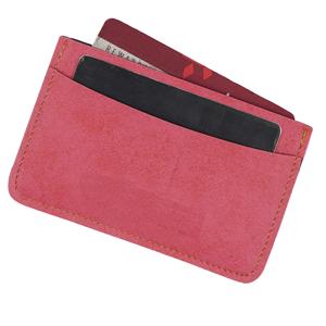 Nouveau porte-cartes en cuir véritable fait à la main étui à cartes à pochette mince personnalisable - Product Image 1