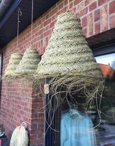 โป๊ะตกแต่งหญ้าทะเลทำมือจากเวียดนาม,ที่บังแสงสำหรับร้านอาหารและของตกแต่งบ้านผลิตในเวียดนามสินค้าขายดี - Product Image 6