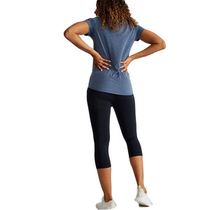 OEM Athletic Sleeveless Crop top and fitness legging sports set Wear for women - Product Image 5