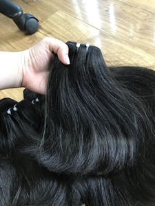 Extensions de cheveux Remy de vague droite soyeuse super simple/double dessinée vietnamienne-Machine de WEF de donneur brut de cheveux humains vierges - Product Image 2